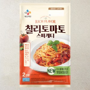 CJ제일제당 칠리 토마토 스파게티 2인분, 640g, 1개