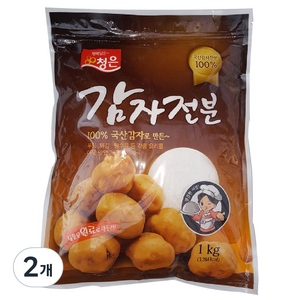 청은 감자전분 국산, 1kg, 2개