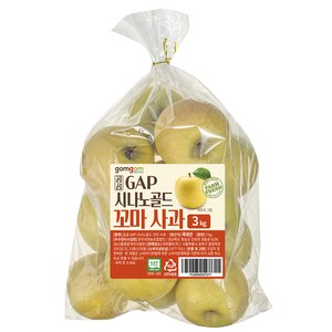 곰곰 GAP 시나노골드 꼬마 사과, 3kg, 1봉