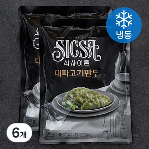 식사이론 대파고기만두 (냉동), 350g, 6개