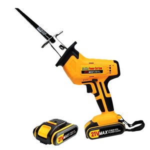 툴렉스 컷소기날 충전 전기톱 PSK-8000 + 리튬이온 배터리 2p, 1세트