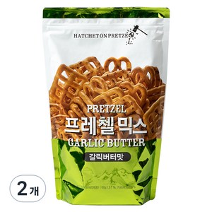 헤치트온프레첼 프레첼 믹스 갈릭버터맛, 800g, 2개