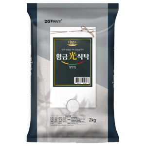 더담은 2024년산 햅쌀 황금빛식탁 백미, 2kg, 1개