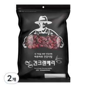 넛츠팜 건 크랜베리, 800g, 2개