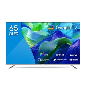 더함 4K UHD QLED 구글 OS TV, 165cm(65인치), NA651QLED SMART HOME60 24k1, 스탠드형, 방문설치