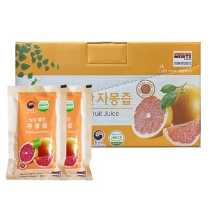 싱싱 빨간 자몽즙, 100ml, 20개