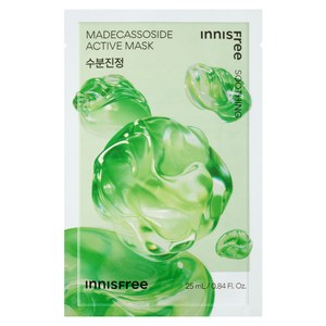 이니스프리 New 마데카소사이드 액티브 마스크 25ml, 1매입, 1개