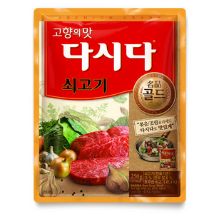 다시다 명품 골드 쇠고기, 1개, 250g