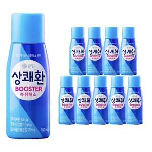 큐원 상쾌환 부스터 숙취해소음료, 10개, 100ml