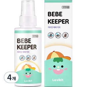 벅스넷프로 이카리딘 라벤더향, 50ml, 4개