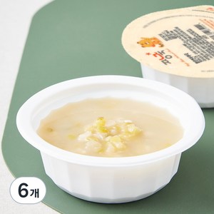 짱죽 이유식 맑은연두부국 12개월부터, 혼합맛(연두부), 170g, 6개