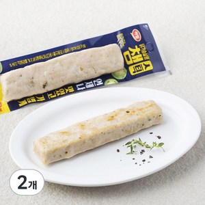 하림 챔스틱 닭가슴살햄 할라피뇨, 80g, 2개