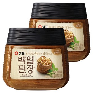 샘표 백일된장, 450g, 2개