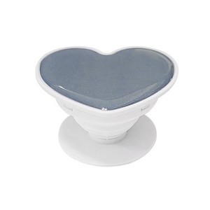 다연경 파스텔 그립 스마트 톡 핑거 링 휴대폰 거치대 JJ23, 블루그레이, 1개