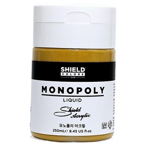 쉴드 모노폴리 아크릴물감 609 Gold Ochre, 기본제품구매
