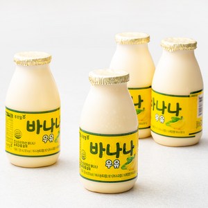 푸르밀 바나나우유, 225ml, 4개