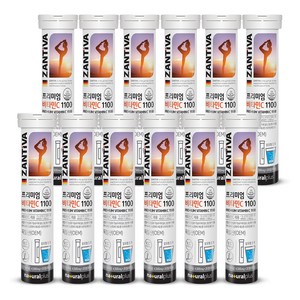 잔티바 프리미엄 비타민C 1100, 20정, 90g, 12개