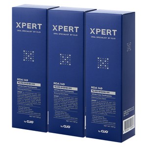 XPERT 화이트케어 치약 스트롱민트향, 100g, 3개