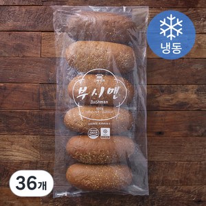 신라명과 부시맨 빵 (냉동), 100g, 36개