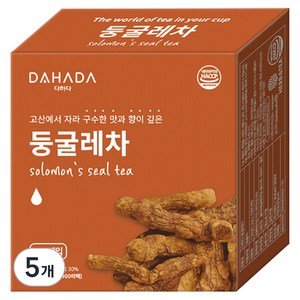 다하다 둥굴레차, 1.2g, 100개입, 5개