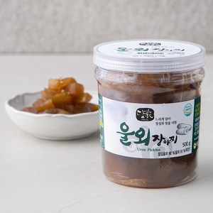 담가 울외장아찌, 500g, 1개