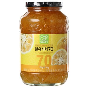 초록원 꿀유자차70, 1kg, 1개입, 1개