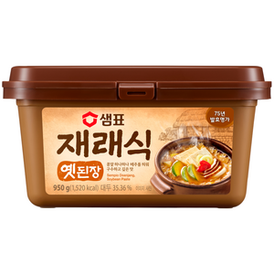 [샘표] 재래식옛된장 950g, 1개