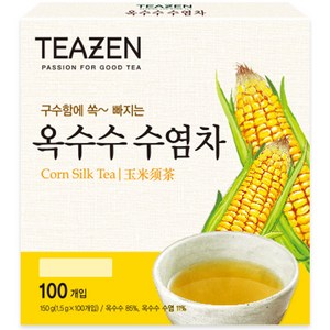 티젠 구수함에 쏙 빠지는 옥수수수염차, 1.5g, 100개입, 1개