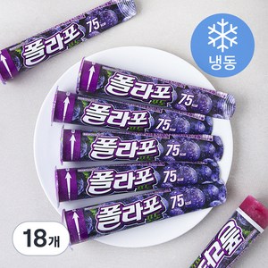 해태아이스크림 폴라포 포도 (냉동), 120ml, 6개입, 3개
