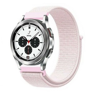 디씨네트워크 갤럭시워치 클래식 스포츠루프 나일론 스트랩 밴드, 베이비핑크