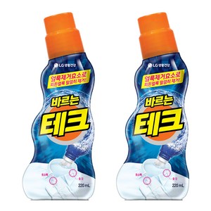 테크 바르는 테크 얼룩제거제, 220ml, 2개