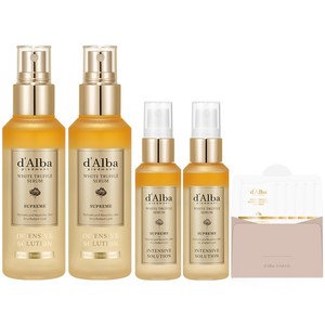 달바 화이트 트러플 수프림 인텐시브 세럼 100ml 2개+ 50ml 2개+젤클렌저 3ml x 5개 세트, 1세트