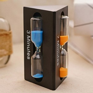 코뎃 3분 5분 7분 올인원 모래시계, 블랙