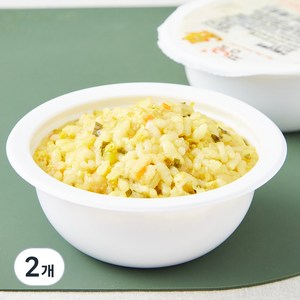 짱죽 완료기 13개월부터 이유식 카레달걀찜밥, 180g, 2개, 혼합맛(카레/달걀찜)