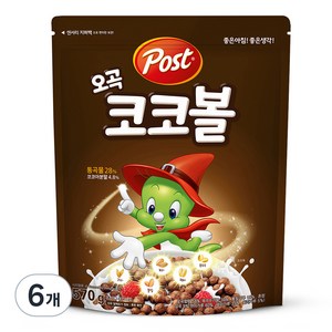 포스트 오곡 코코볼 시리얼, 570g, 6개