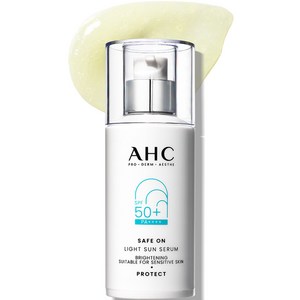 AHC 세이프 온 라이트 선 세럼 SPF50+ PA++++, 40ml, 1개