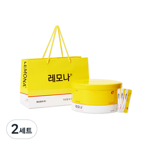 경남제약 레모나산 틴케이스 + 쇼핑백, 120회분, 240g, 2개