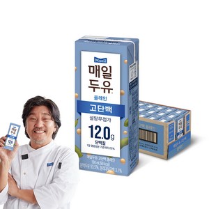 매일두유 고단백 플레인, 190ml, 24개