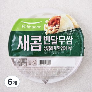 풀무원 새콤반달무쌈, 300g, 6개