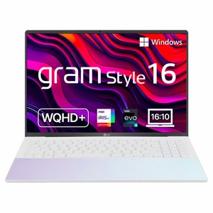 LG전자 2023 그램 스타일 16, 512GB, 오로라 화이트, 16Z90RS-GA56K, 코어i5, WIN11 Home, 16GB