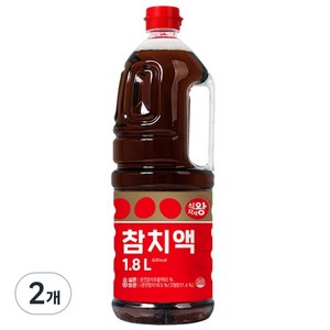 식자재왕 참치액, 1.8L, 2개