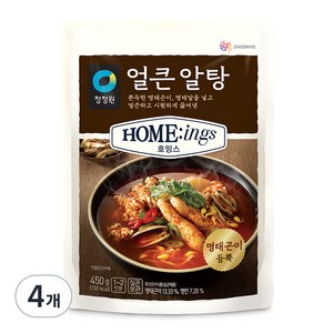 호밍스 얼큰알탕, 450g, 4개