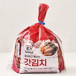 종가 갓김치, 1kg, 1개