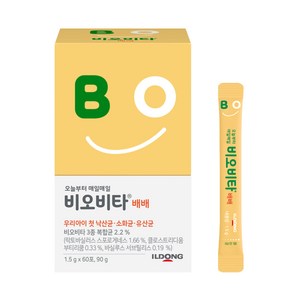 비오비타 배배 유아 유산균, 1.5g, 60개입, 1개