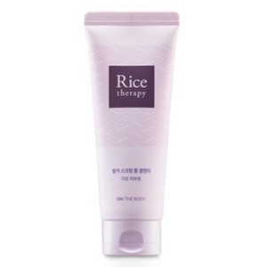 온더바디 라이스테라피 쌀겨 스크럽 폼 클렌저, 150g, 1개