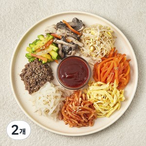 집반찬연구소 소고기 비빔밥, 370g, 2개