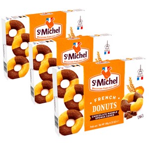 생미쉘 프렌치 마블도넛 6p, 180g, 3개