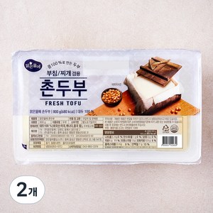 맑은물에 촌두부, 800g, 2개