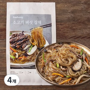 프레시지 소고기버섯잡채 2인분, 285.5g, 4개