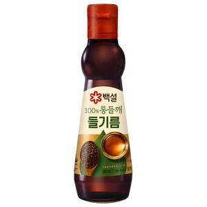 백설 100% 통들깨 들기름, 320ml, 1개